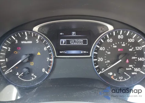 2016 Nissan Altima 2.5 Sr z USA, uszkodzony, nr VIN 1N4AL3AP4GC185953